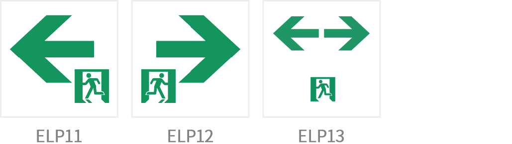 적용표시면 심볼의 종류